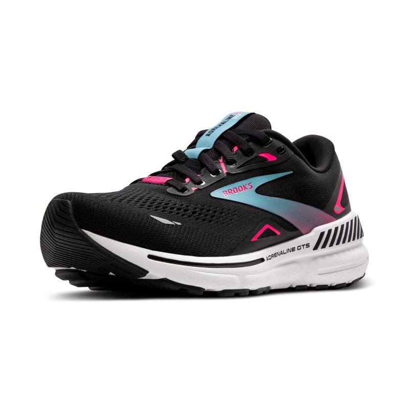 Tênis de corrida Brooks Adrenaline GTS 23 GTX feminino preto 6US